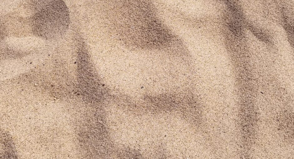 sand focus photo