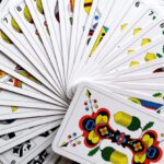 Deck Design - White and Yellow Playing Cards
