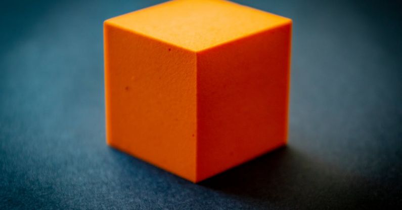 Foam - Orange Cube